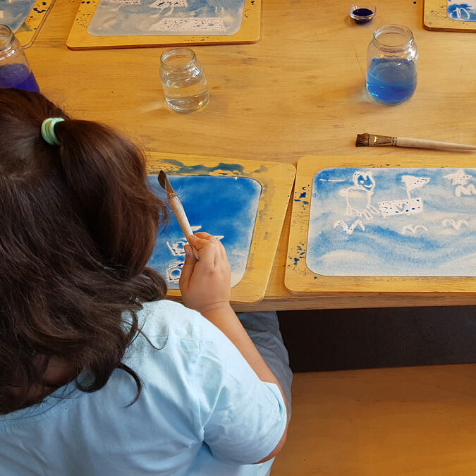 Schilderen en tekenen vormen een wezenlijk onderdeel van ons onderwijs